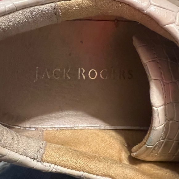 Jack Rogers Rory pink croc sneaker - Picture 10 of 10